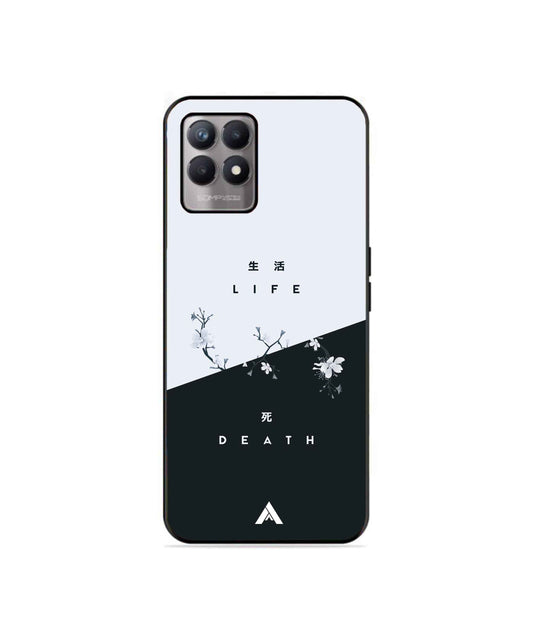 Life & Death Premium Shock-Proof Metal Case for Realme 8i