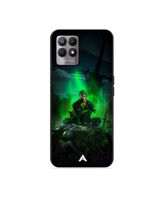 One Piece Zoro Premium Shock-Proof Metal Case Realme 8i