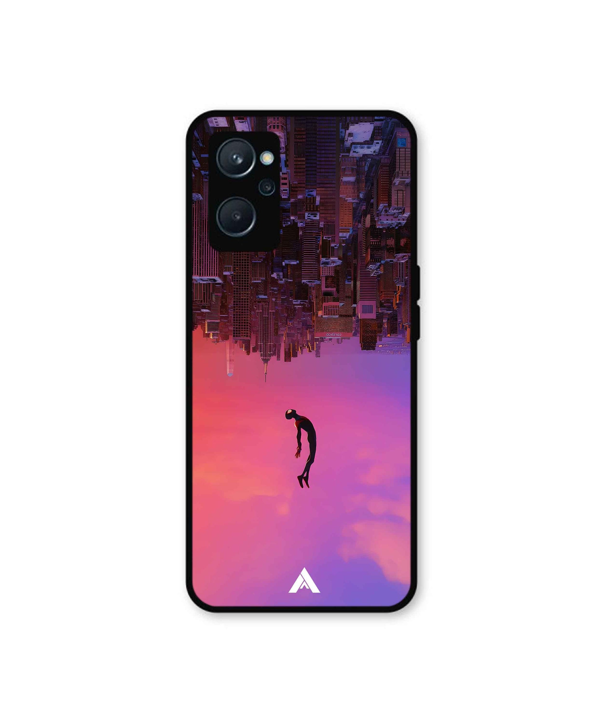 Spider verse Premium Shock-Proof Metal Case for Realme 9i 4G