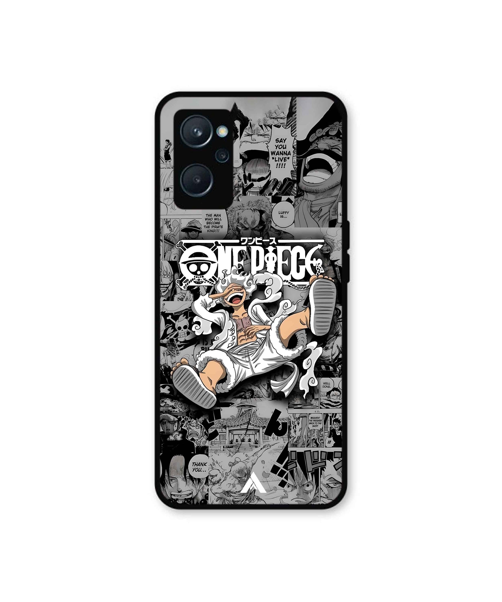 One Piece Luffy Premium Shock-Proof Metal Case for Oppo K10 4G