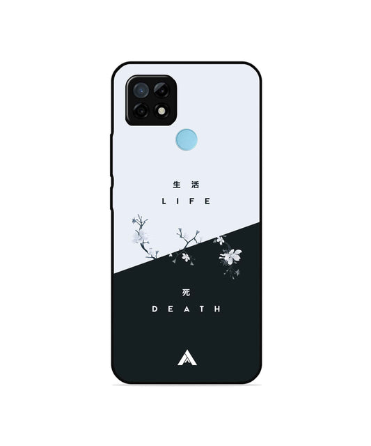 Life & Death Premium Shock-Proof Metal Case for Realme C25Y