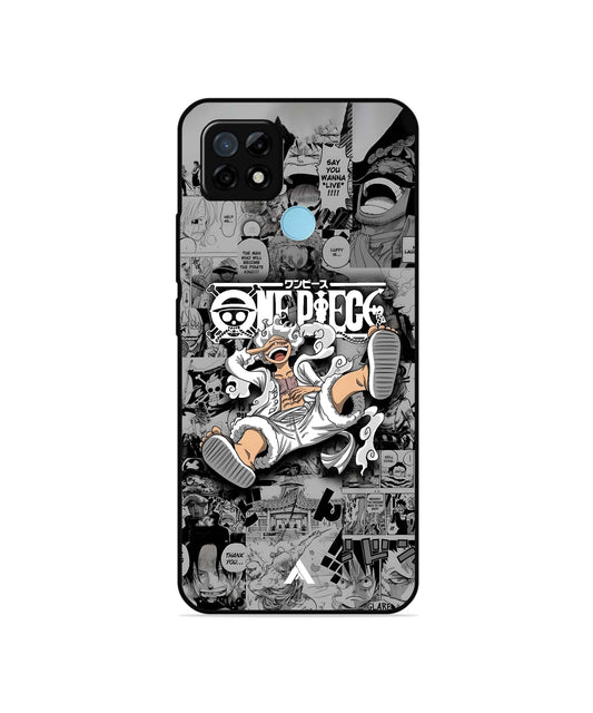 One Piece Luffy Premium Shock-Proof Metal Case for Realme C21