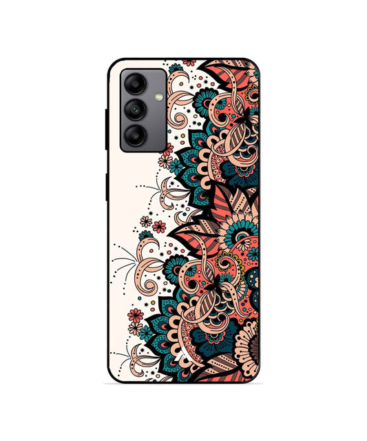 Rangoli Pattern Metal Back Cover & Phone Case