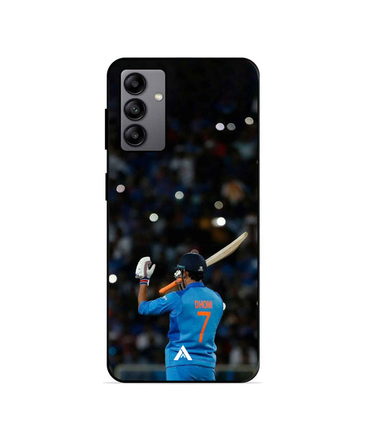 Dhoni 7 Cricket Metal Back Cover & Phone Case