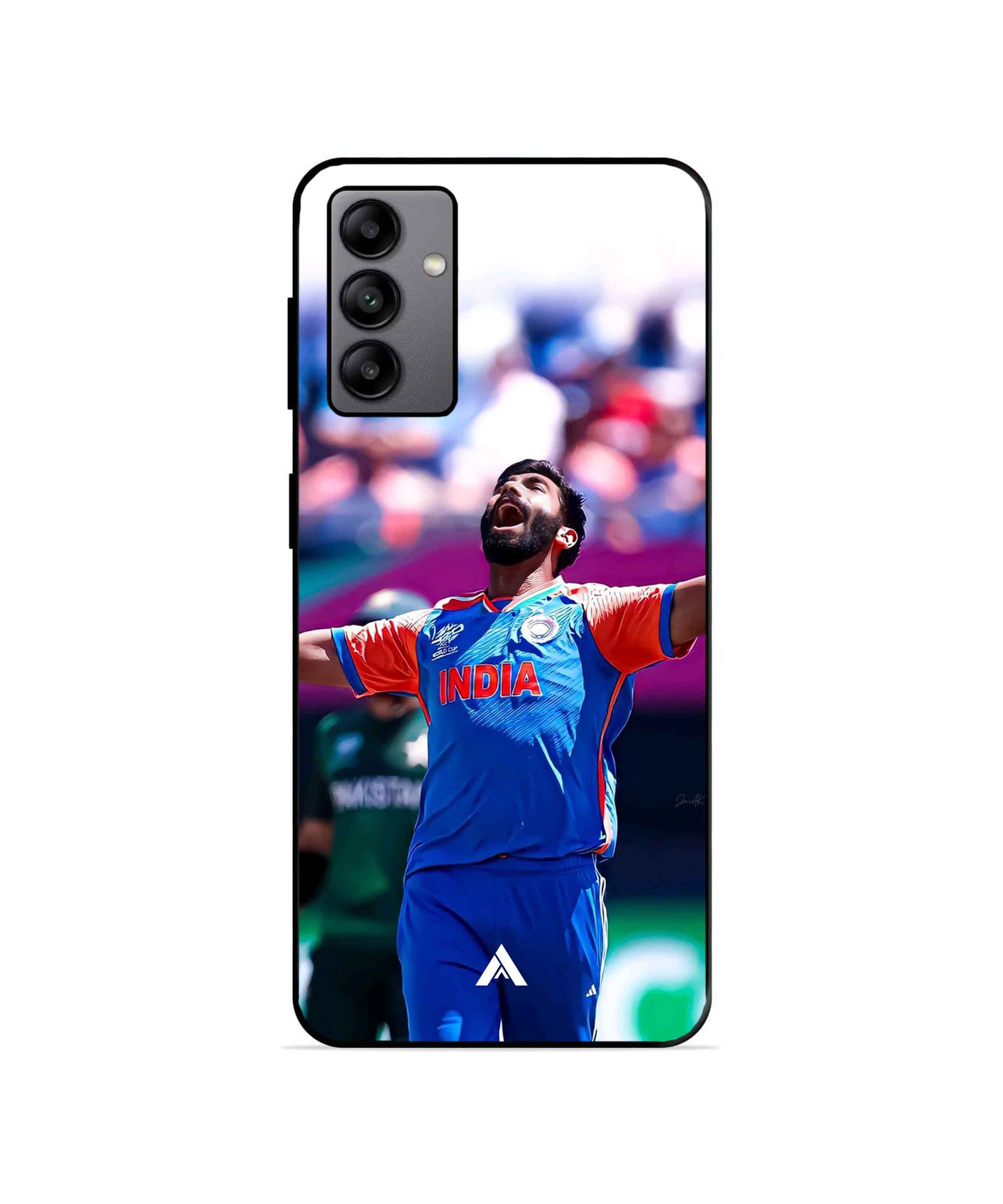 Jasprit Bumrah Cricket Metal Back Cover & Phone Case