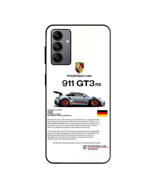 Porsche 911 GT3 Metal Back Cover & Phone Case