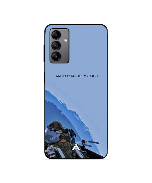 Captain Navy Metal Back Cover & Phone Case