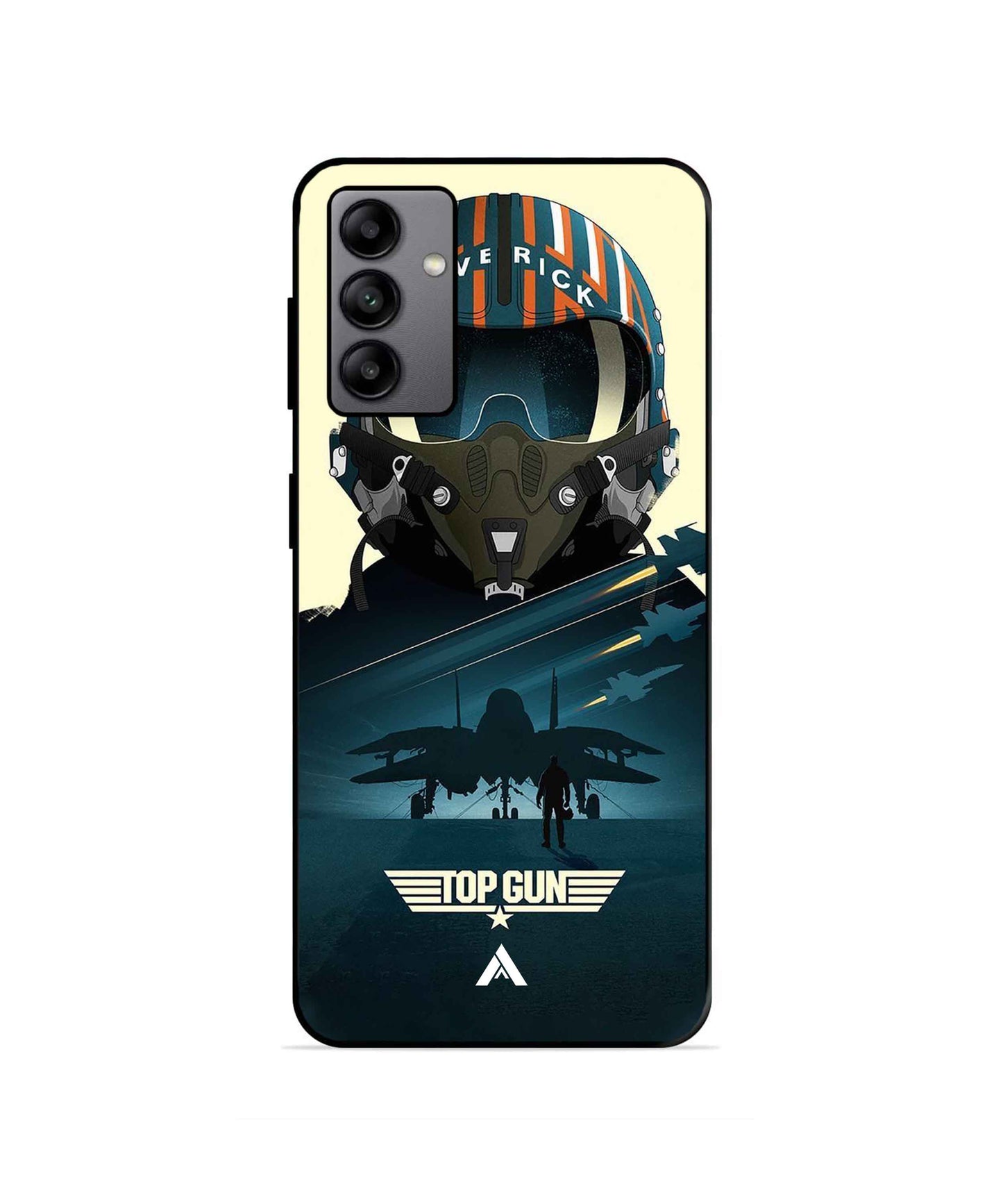 Top Gun Navy Metal Back Cover & Phone Case