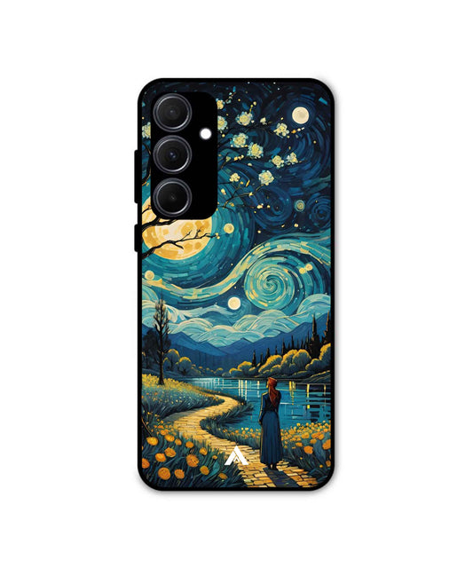 Starry Night Premium Shockproof Metal Back Cover Case - Ascension Store