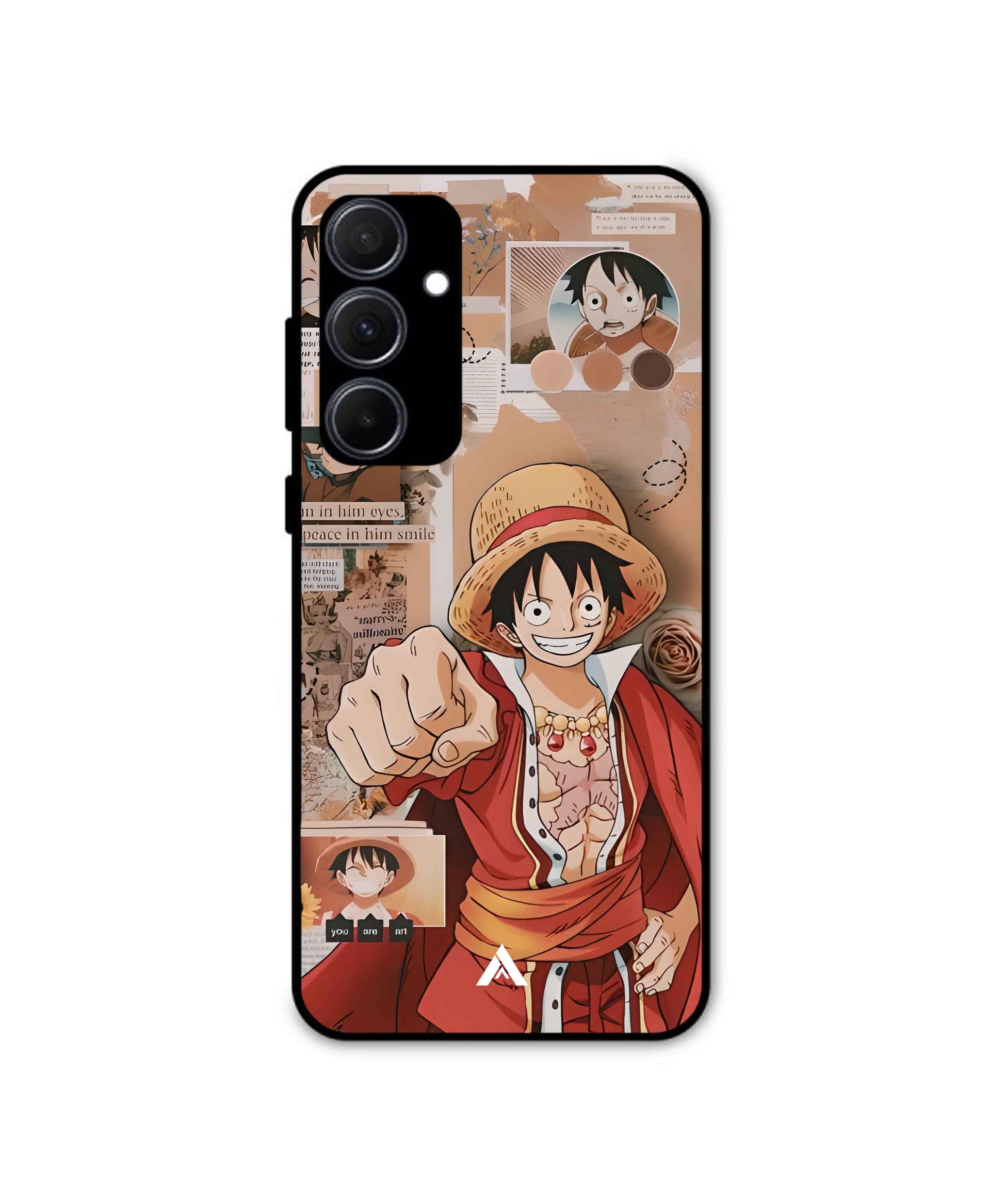 Luffy One Piece Premium Shockproof Metal Back Cover Case - Ascension Store