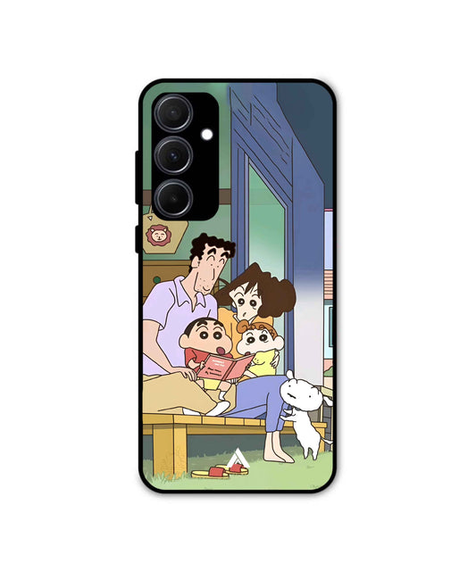 Shinchan Premium Shockproof Metal Back Cover Case - Ascension Store