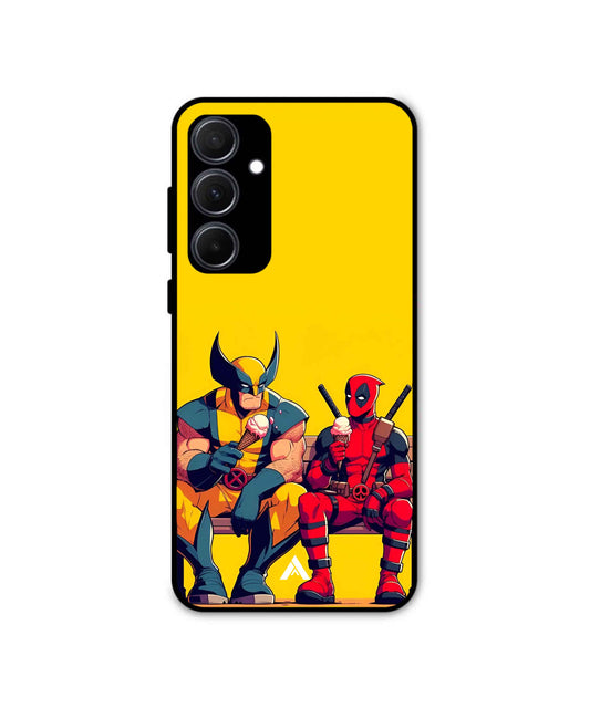 Deadpool & Wolverine Premium Shockproof Metal Back Cover Case - Ascension Store