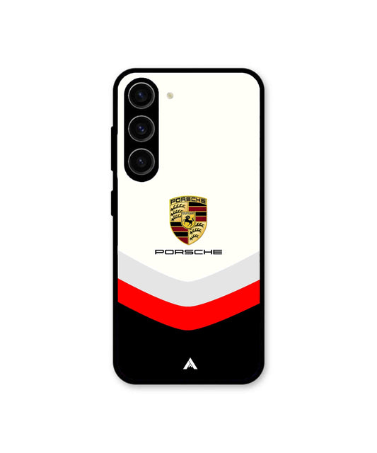 Porsche Car Logo 1 Metal Back Cover & Phone Case For Samsung S24