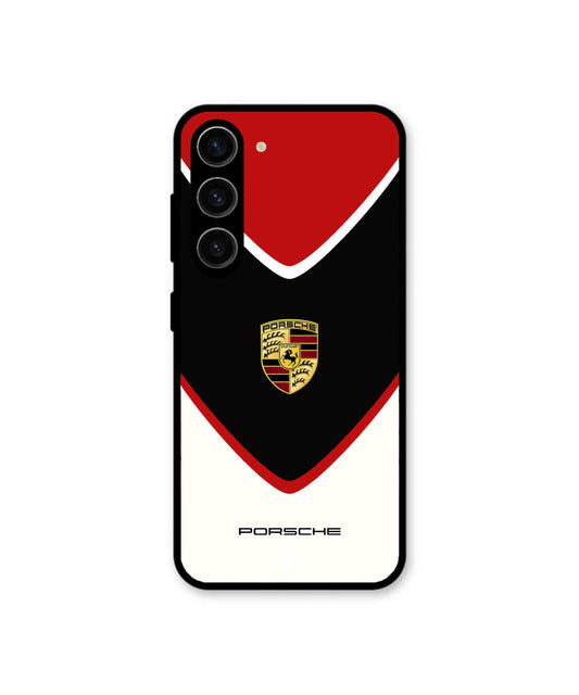 Porsche Car Logo 2 Metal Back Cover & Phone Case For Samsung S24