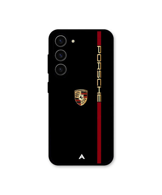 Porshe Car Logo 1 Metal Back Cover & Phone Case For Samsung S24