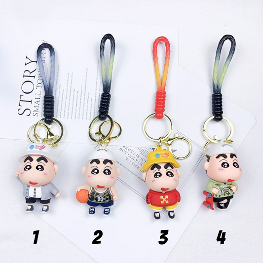 Cute Shin Chan 3D Keychains