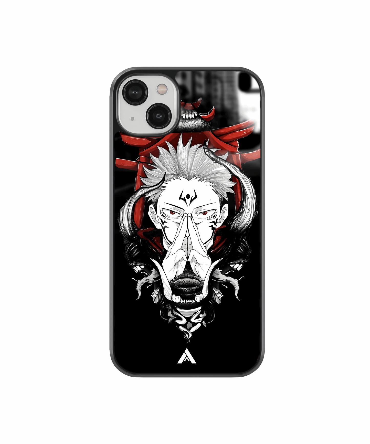 Jujutsu Kaisen Sukuna Premium Shockproof Metal Back Cover Case - Ascension Store