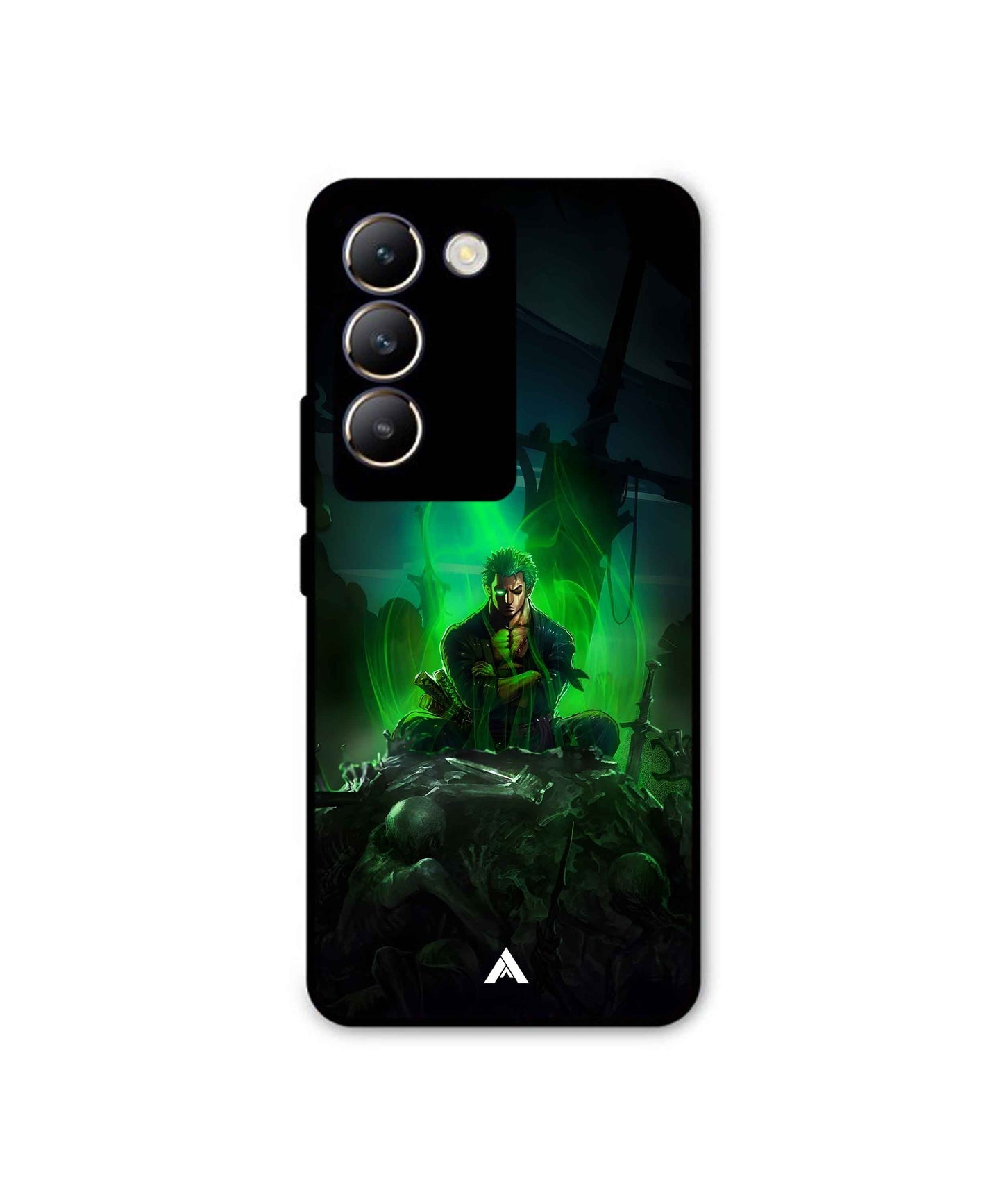 One Piece Zoro Premium Shock-Proof Metal Case Vivo Y200e