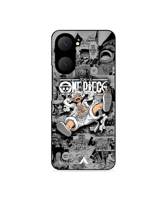 One Piece Luffy Metal Back Cover & Phone Case for Vivo Y28s