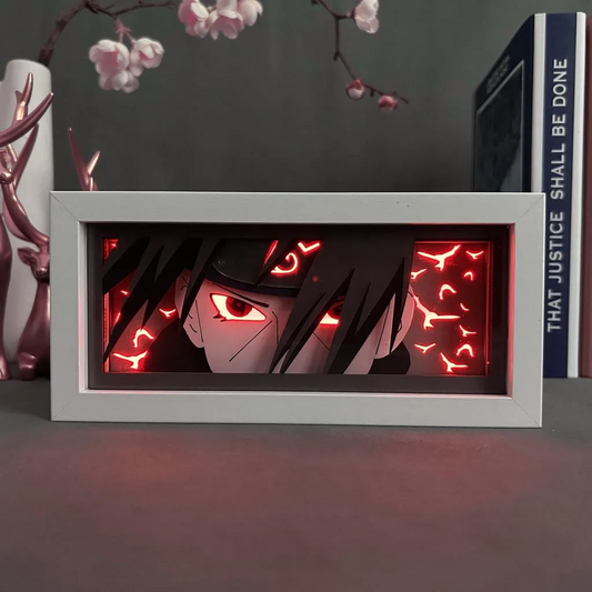 Naruto Itachi Uchiha 3D Anime Light Box Lamp