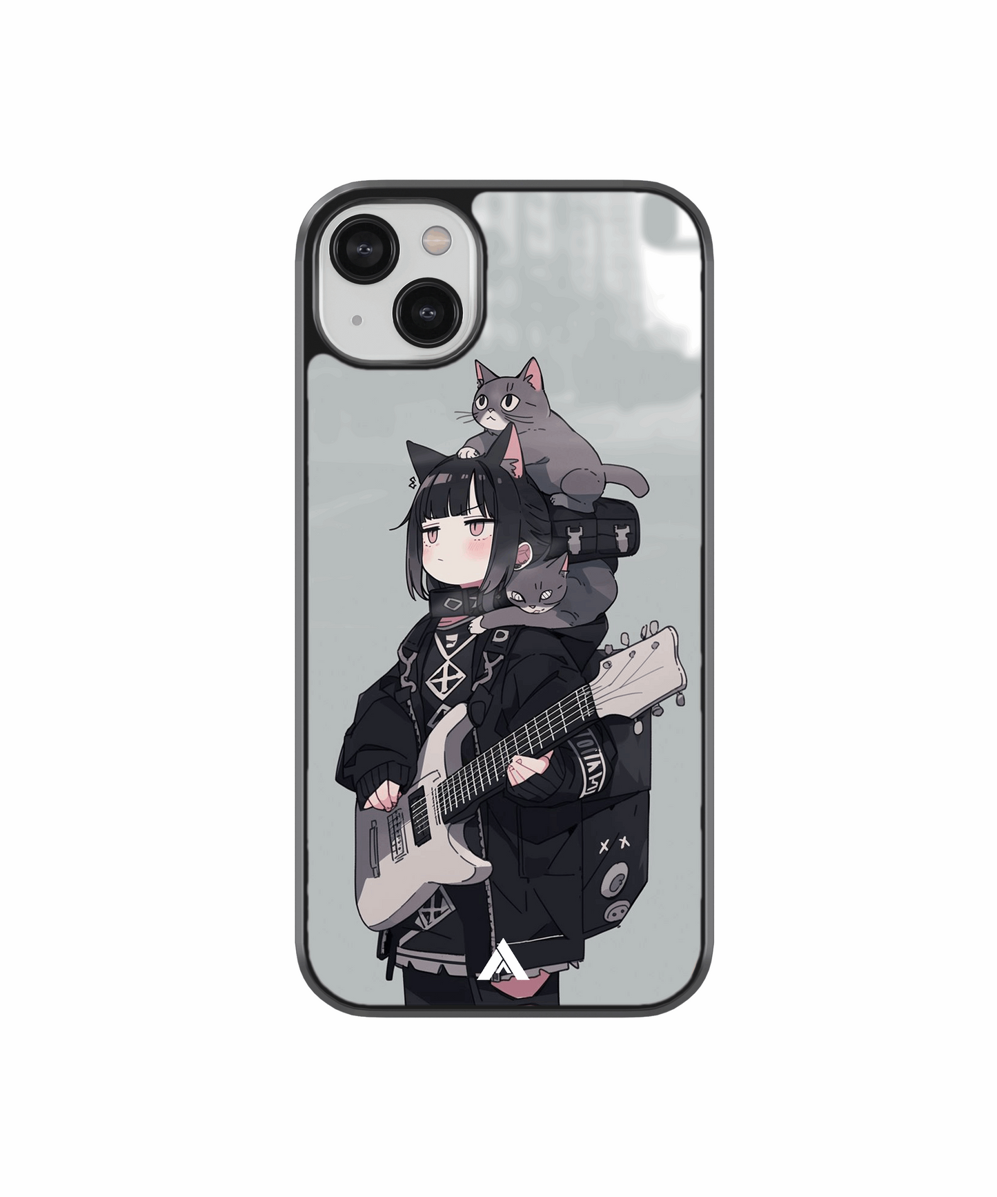 Kitty Girl Premium Shockproof Metal Back Cover Cases - Ascension Store