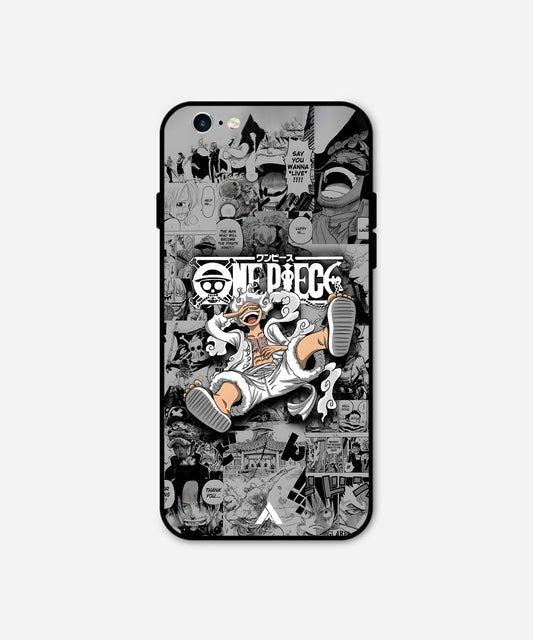 One Piece Luffy Premium Shockproof Metal Back Cover Case for iPhone 6